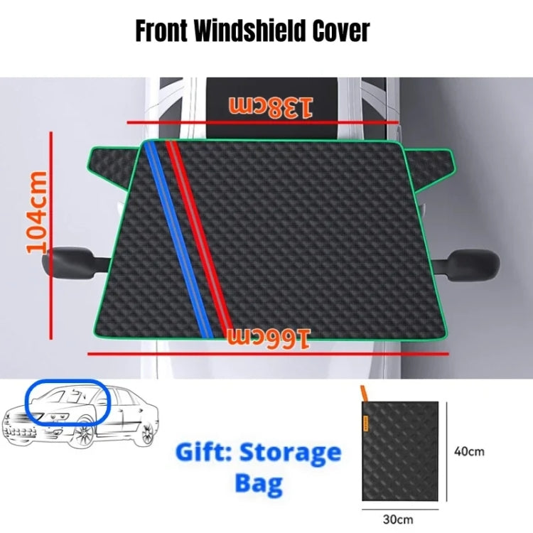 Winter Outdoor Car Windscreen Snow Ice Shield Thicken Waterproof Protector