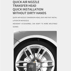 Multifunctional Portable Car Electric Wireless Tire Inflator Pump