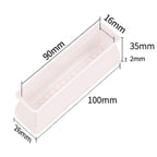 4pcs /Set Childrens Bed Feet Silicone Fixed Anti-Slip Mat Silent Wear-Resistant Bed Feet Protector — Yellow