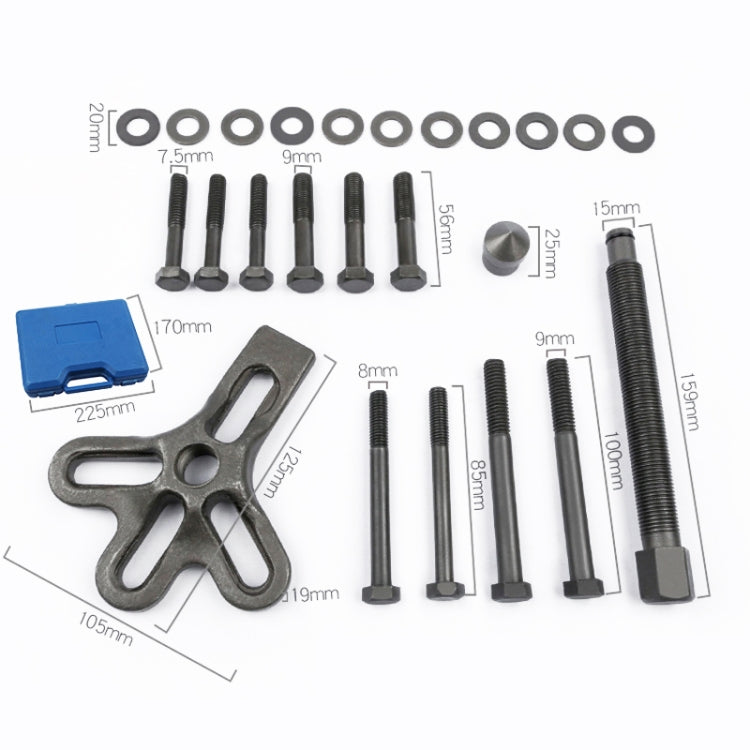 13pcs /Set 3 Claw Pama Steering Wheel Disassembly Device Auto Repair Tool — view 3