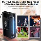 J-180 Portable Pointer FM/AM Two-Band Radios With Carrying Clip
