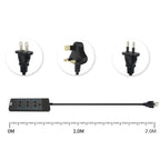 TB-T12 3000W 2m 4-USB Ports + 6-Jacks Multifunctional Flame-Retardant Socket With Switch — view 11