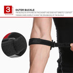 Aolikes Adjustable Elbow Support Basketball Tennis Elbow Pads — view 10