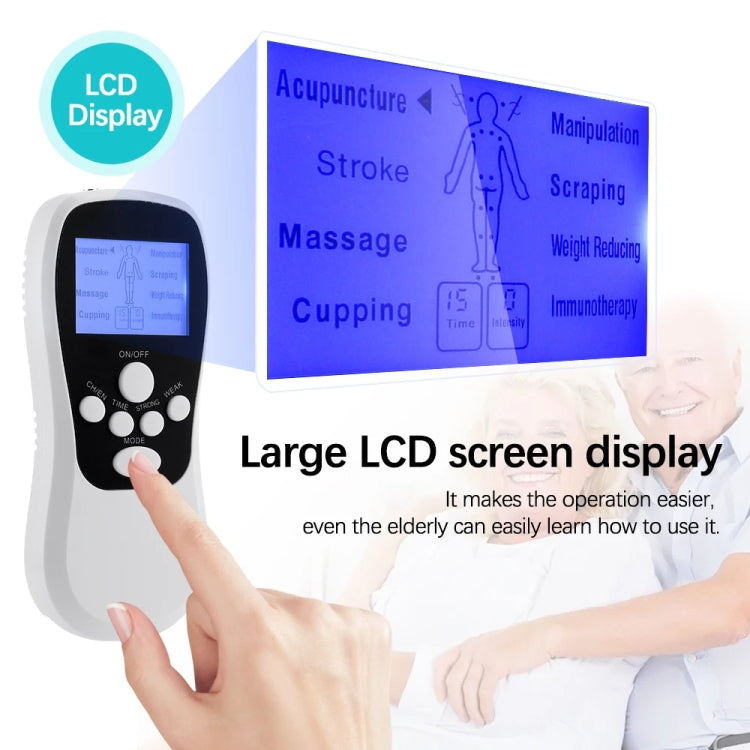 Multifunctional Low Frequency Pulse Meridian Physiotherapy Massage Instrument — view 12