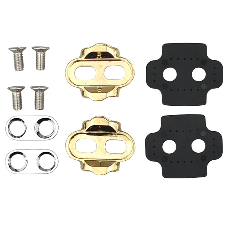 10pcs /Set Bicycle Pedal Egg Beater Locking Plate Brass Bike Pedal Locking Plate Accessories