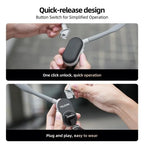 TELESIN Silicone Neck Mount Magnetic Selfie Stick Phone Neck Holder — view 14
