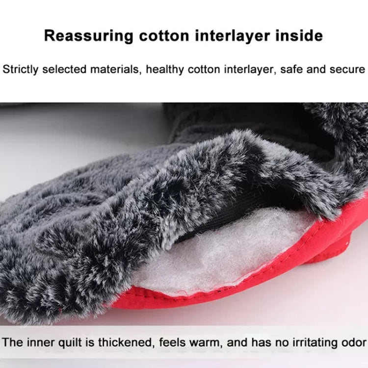 Winter Keep Warm Hat Outdoor Anti-Chilled Waterproof And Velvet Thickened Ski Hat — view 7