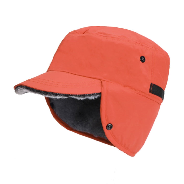 Winter Ear Protection Ski Hat Cold Prevention Windproof Hat Thicken Warm Peaked Hat