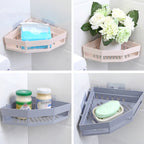 Triangle Shelf Kitchen Bathroom Toiletries Storage Rack — view 8