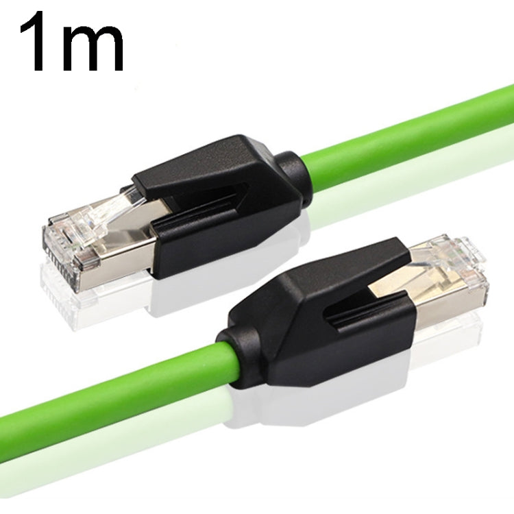 CAT6 Double Shielded Gigabit Industrial Cable Vibration-Resistant And Highly Flexible Drag Chain Cable — 0.5m
