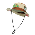Retro Mountaineering Fisherman Hat Patching Sunscreen Hat Outdoor Cowboy Cap