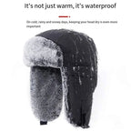 Outdoor Windproof Hat Winter Thickened Cotton Cap Warm Coldproof Riding Cap — view 8