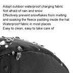 Outdoor Windproof Hat Winter Thickened Cotton Cap Warm Coldproof Riding Cap — view 11