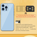 Unlock Card Integrate TMSI / eSIM / ICCID / IPCC for iOS System, R-SIM18 CLUB