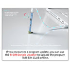 Unlock Card Integrate TMSI / eSIM / ICCID / IPCC for iOS System, R-SIM18 CLUB