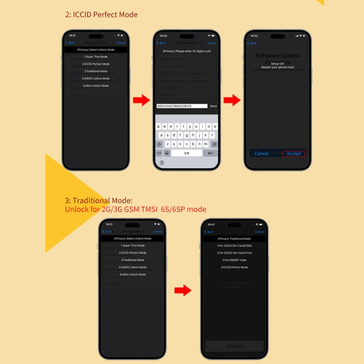 Unlock Card Integrate TMSI / eSIM / ICCID / IPCC for iOS System, R-SIM18 CLUB