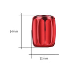 4pcs/set Metal Anti-theft Tyre Core Valve Personalised Conversion Cap