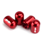 4pcs/set Aluminium Alloy Auto American Style Tyre Capsule Valve Cap