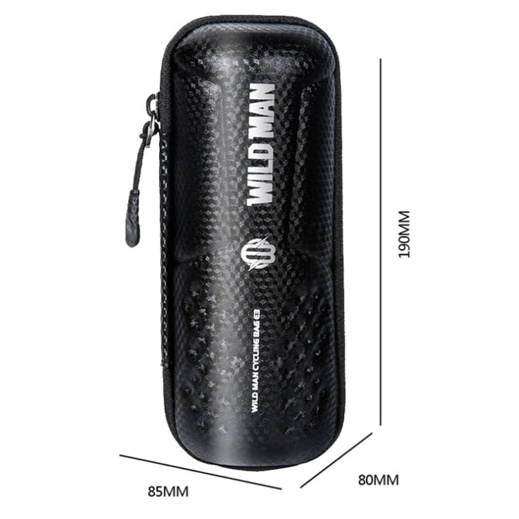 WILD MAN E3 EVA Hard Shell Bicycle Tool Storage Bag Cycling Equipment — E3 (Carbon Pattern)