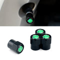 4pcs/set Guardian Clover Decorative Car Tire Valve Cap
