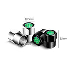 4pcs/set Guardian Clover Decorative Car Tire Valve Cap