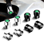 4pcs/set Guardian Clover Decorative Car Tire Valve Cap