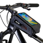 WILD MAN M90 EVA Hard Shell Mountain Bike Mobile Phone Touch Screen Waterproof Front Beam Bag — view 12