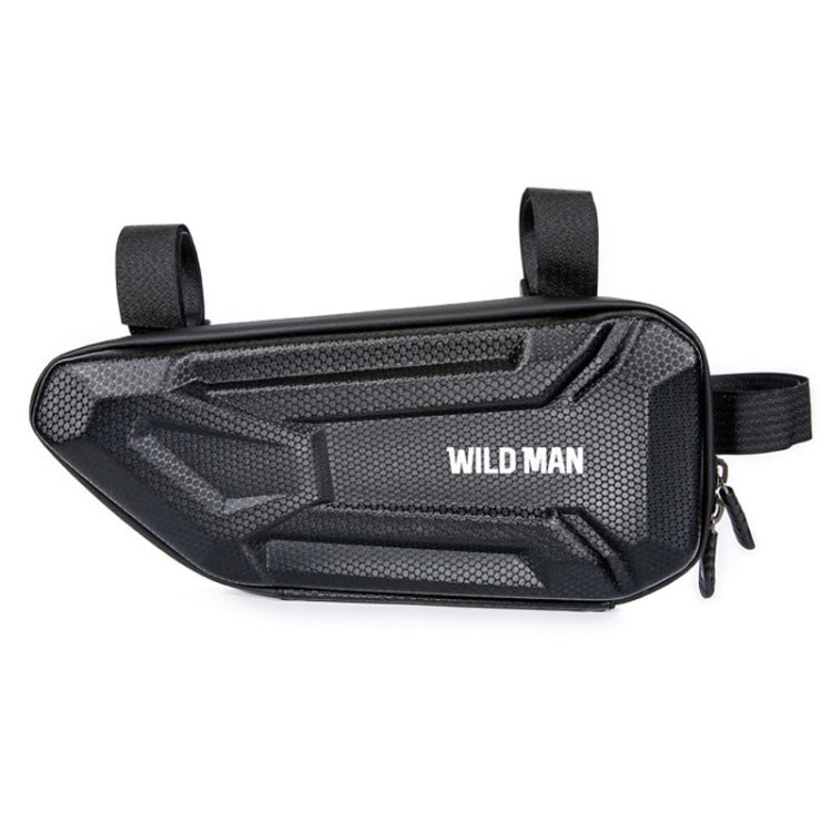 WILD MAN XT4 1.2L EVA Hard Shell Bicycle Triangle Bag Electric Vehicle Side Bag