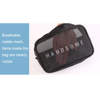 Travel Waterproof Toiletry Bag Portable Transparent Handheld Cosmetic Bag — view 8