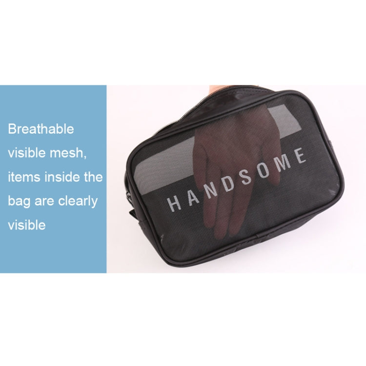 Travel Waterproof Toiletry Bag Portable Transparent Handheld Cosmetic Bag — view 8