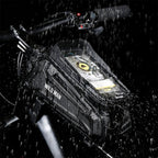 WILD MAN XT5 1.2L EVA Hard Shell Bike Front Beam Bag Touch Screen Phone Waterproof Bag — view 11