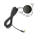 Round SMB Car Radio DAB/DAB+ Signal Enhancement Antenna — view 3