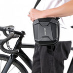 WILD MAN E18 2L EVA Hard Shell Bicycle Waterproof Front Bag Multifunctional Quick Release Hanging Bag — view 11