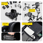 WILD MAN E18 2L EVA Hard Shell Bicycle Waterproof Front Bag Multifunctional Quick Release Hanging Bag — view 6