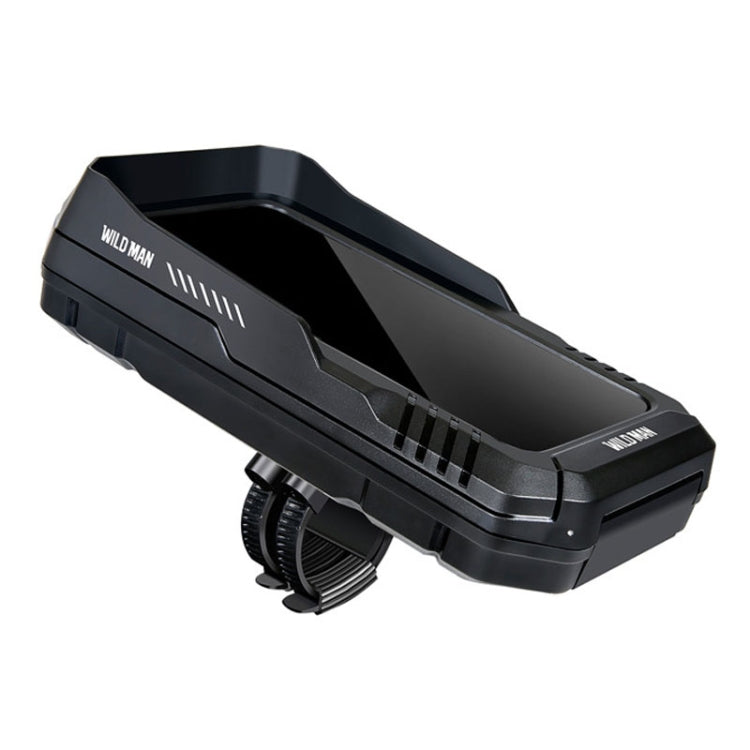 WILD MAN FK4 0.5L EVA Hard Shell Bicycle Waterproof Case Handlebar Phone Touch Screen Holder
