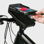 WILD MAN FK4 0.5L EVA Hard Shell Bicycle Waterproof Case Handlebar Phone Touch Screen Holder — view 5