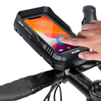 WILD MAN FK1 0.5L Mountain Bike Waterproof Phone Touch Screen Handlebar Bag Bike Holder Bag — FK1