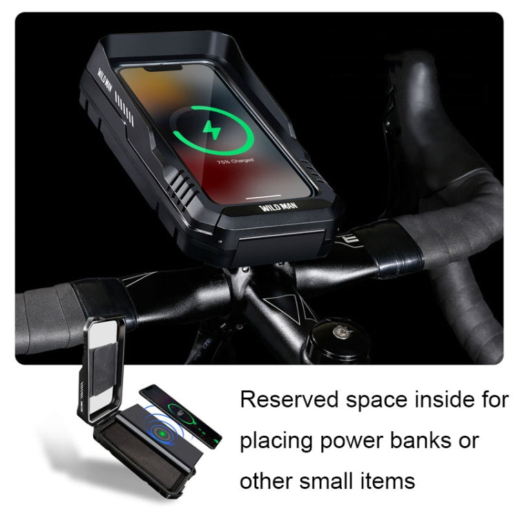 WILD MAN FK1 0.5L Mountain Bike Waterproof Phone Touch Screen Handlebar Bag Bike Holder Bag — view 7