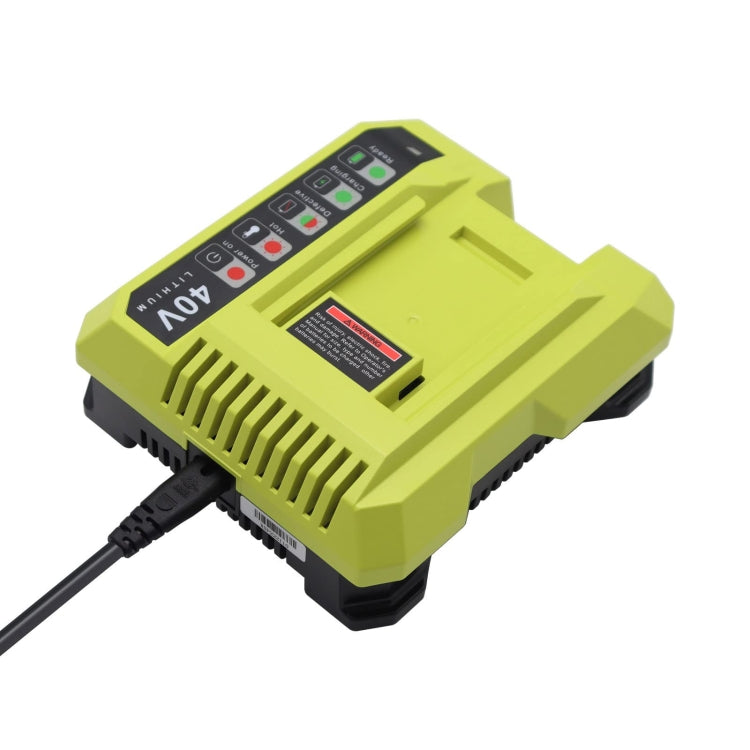 36-40V Tool Cutting Machine Battery Charger, For RYOBI PO401 / PO403 / PO400