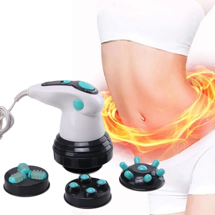 4 in 1 Electric Massager Handheld Fat Pusher Infrared Massager — 220V EU Plug