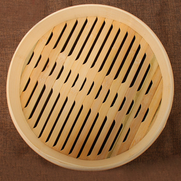 Bamboo Bun Steamer Food Veggie Steamer Basket — 27cm Cover