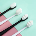 10pcs Nano Silk Soft Bristle Independent Packing Portable Couple Toothbrush
