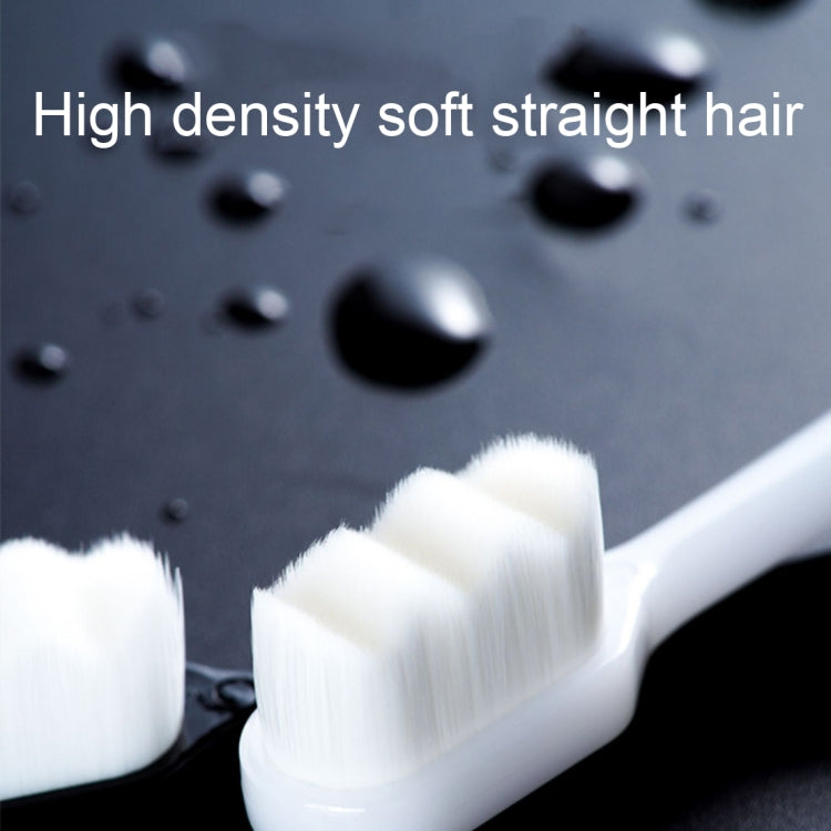 10pcs Nano Silk Soft Bristle Independent Packing Portable Couple Toothbrush