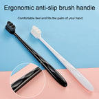 10pcs Nano Silk Soft Bristle Independent Packing Portable Couple Toothbrush