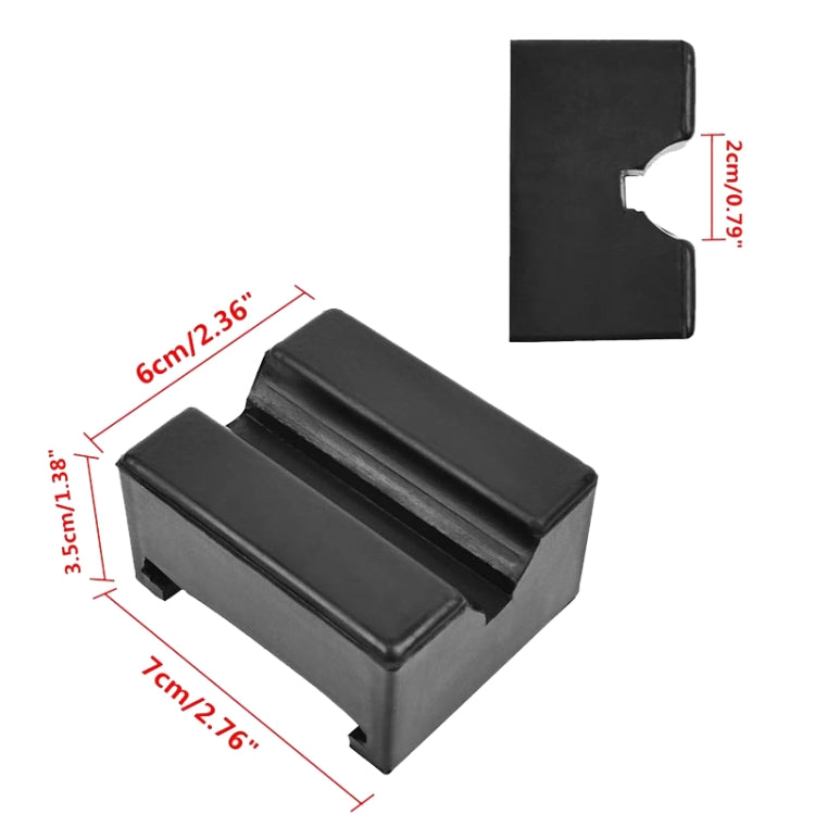 Car Jack Rubber Mat Car Shock Absorbing Cushioning Rubber Gasket