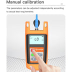 Komshine Mini Handheld Optical Power Meter Fiber Loss Measurement