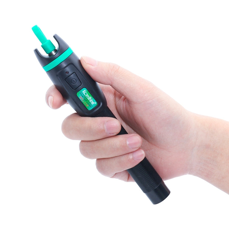 KomShine Metal Visible Laser Light Source Fiber Optic Red Light Pen — KFL-11P-20MW