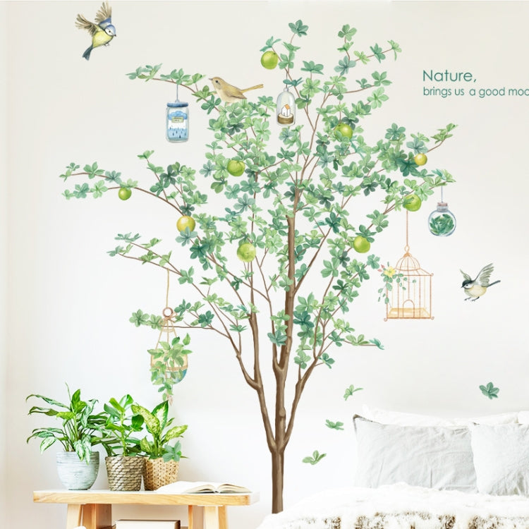 Plant Background Wall Stickers Living Room Sofa Decorative Decals
