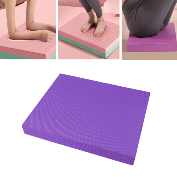 40x50x6cm Balance Mat Sports Kneeling Mat Fitness Flat Support Mat — Dark Blue