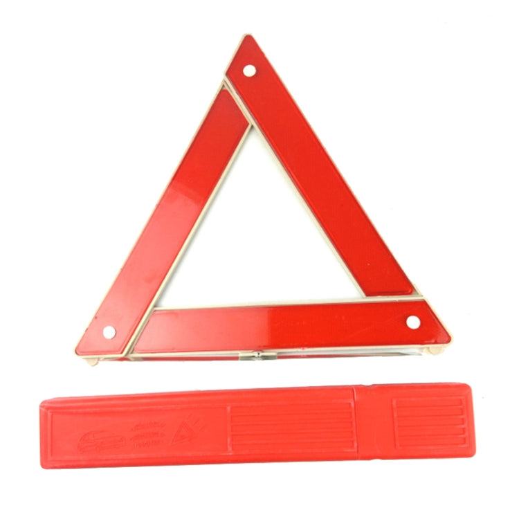 Car Storage Foldable Tripod Warning Plaque Car Emergency Warning Sign